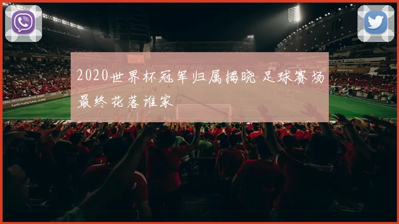 2020世界杯冠军归属揭晓 足球赛场最终花落谁家
